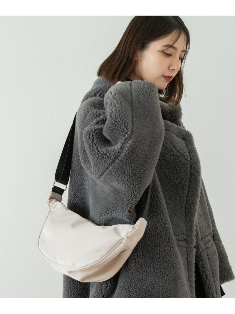 Rename Rename ハーフムーン クロスボディバッグ ショルダーバッグ メンズ レディース デバイス バッグ ショルダーバッグ グレー ブラック グリーン【送料無料】