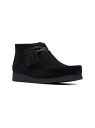 Clarks Clarks/620J ワラビーエヴォブーツ ブラックスエード クラークス リーガル フットコミュニティー シューズ・靴 ブーツ ブラック【送料無料】(4)