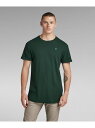 【SALE/30%OFF】G-Star RAW 【公式ショップ】LASH T-SHIRT/ワンポイントロゴTシャツ ジースターロゥ トップス カットソー・Tシャツ グリーン【RBA_E】【送料無料】