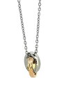 LION HEART LION HEART/(M)ナチュラルダブルリングネックレス(サージカルステンレス) ライオンハート アクセサリー・腕時計 ネックレス ブ...