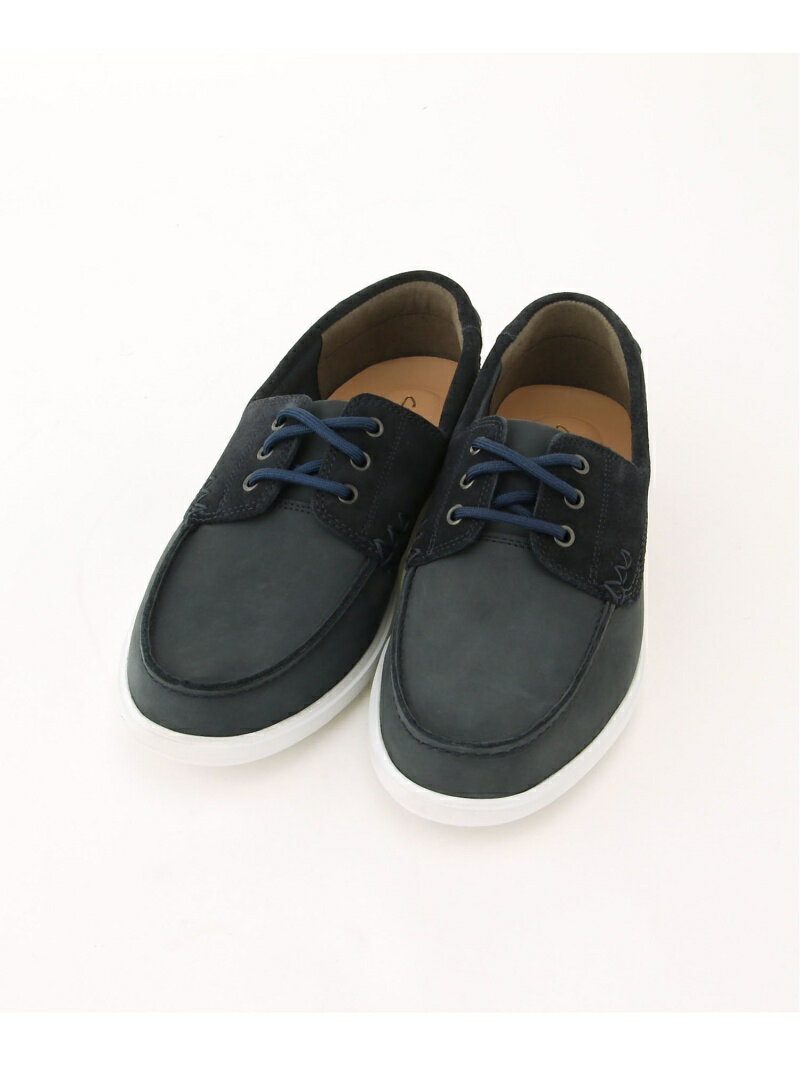 【SALE／30 OFF】Clarks Clarks/626J ブラットンボート ネイビースエード クラークス リーガル フットコミュニティー シューズ 靴 モカシン デッキシューズ ネイビー【RBA_E】【送料無料】