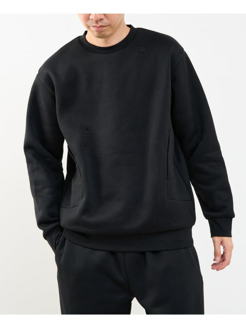 MEN'S MELROSE 【MASTER FRAME/マスターフレーム】裏起毛スウェットクルーネック メンズメルローズ ト..