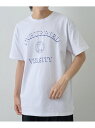 COLONY 2139 シンプルカレッジプリントTEE コロニー トゥーワンスリーナイン トップス カットソー・Tシャツ ホワイト ブラック ベージュ【先行予約】*【送料無料】