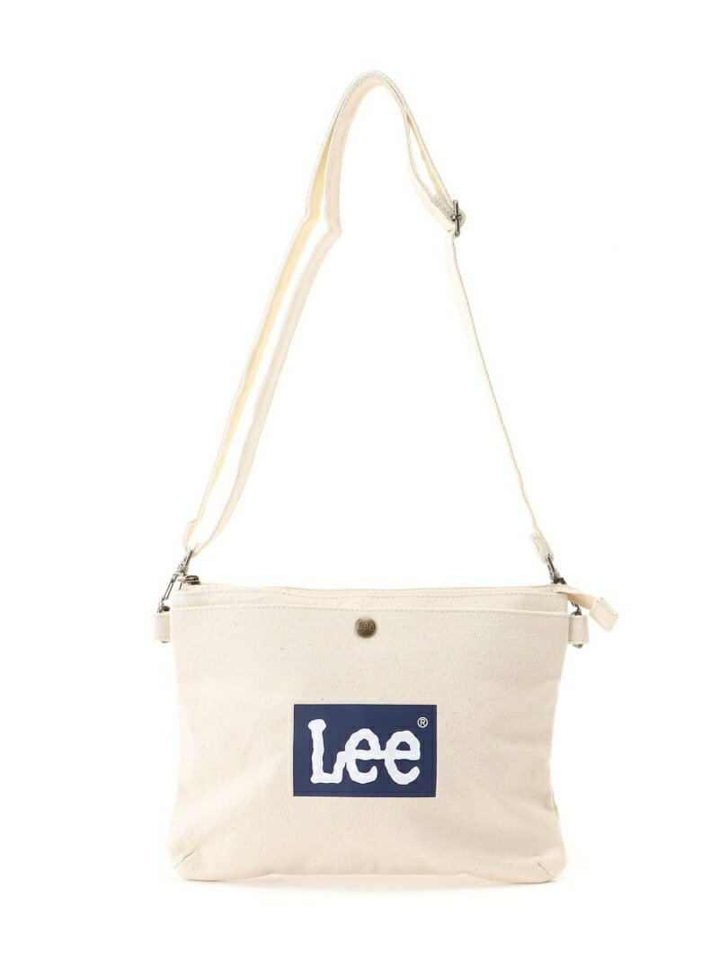 リー サコッシュ レディース 【SALE／10%OFF】Lee Lee サコッシュ ショルダーバッグ メンズ レディース キャンバス ラザル バッグ ショルダーバッグ ホワイト【RBA_E】