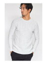 【SALE/40%OFF】HIGH STREET HIGH STREET∴ランダムへリンボンモールクルーネックニット トルネードマート トップス ニット グレー...