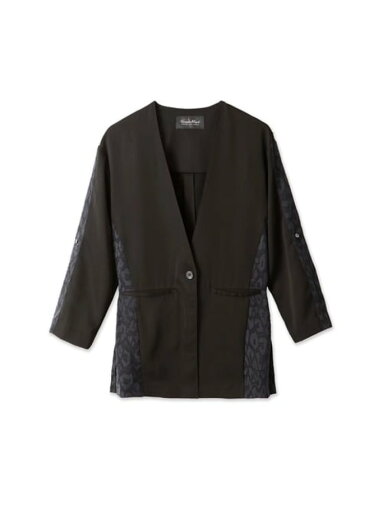 【SALE/40%OFF】TORNADO MART 【LADIES'】TORNADO MART∴切替ノーカラージャケット トルネードマート ジャケット・アウター その他のジャケット・アウター ブラック ベージュ【RBA_E】【送料無料】 【SALE/40%OFF】TORNADO MART 【LADIES'】TORNADO MART∴切替ノーカラージャケット トルネードマート ジャケット・アウター その他のジャケット・アウター ブラック ベージュ【RBA_E】【送料無料】