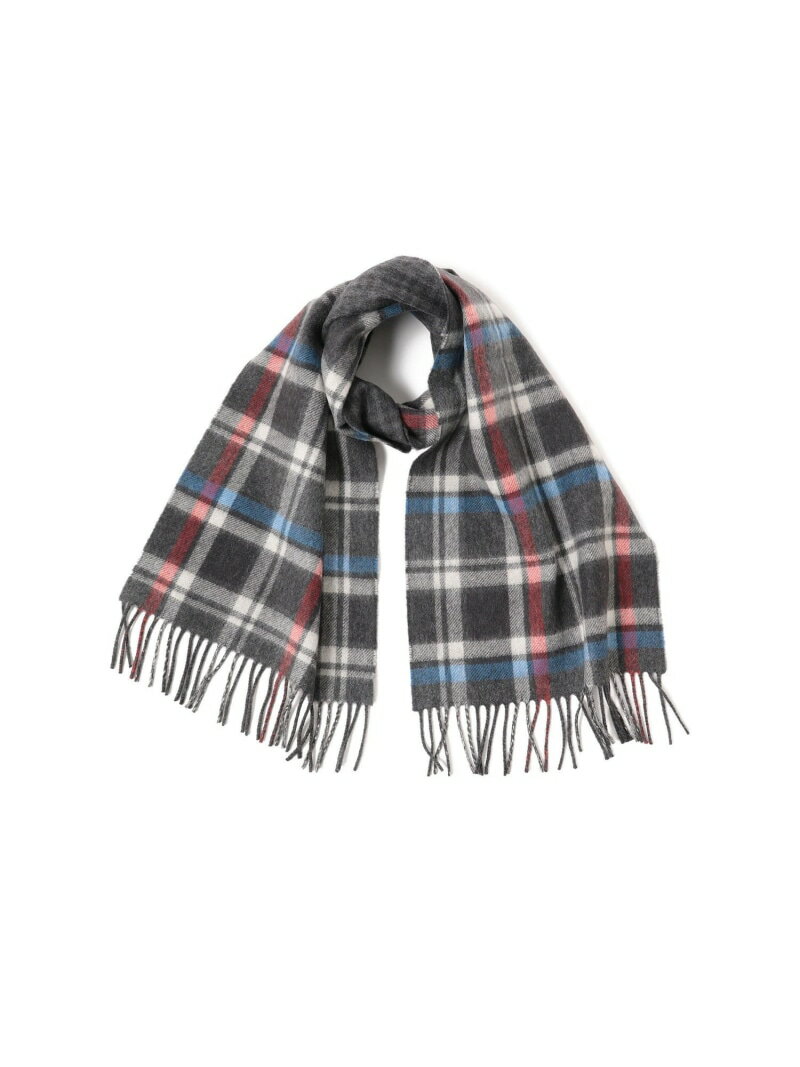 BEAMS F Johnstons of Elgin / カシミヤ リバーシブル チェック マフラー ビームス メン ファッション雑貨 マフラー・ストール・ネックウォーマー【送料無料】