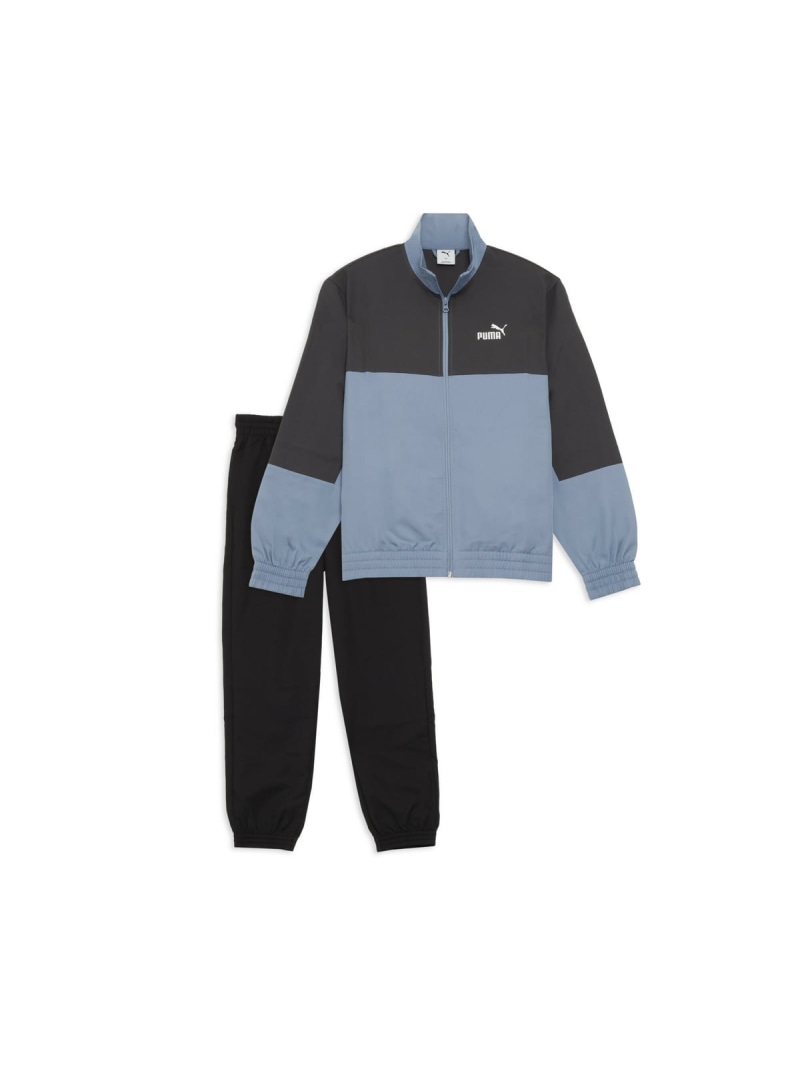 【SALE／30%OFF】PUMA メンズ ウーブン カラーブロック トラックスーツ 上下セット プーマ スポーツ・アウトドア用品 その他のスポーツ・アウトドア用品 ブルー【RBA_E】【送料無料】
