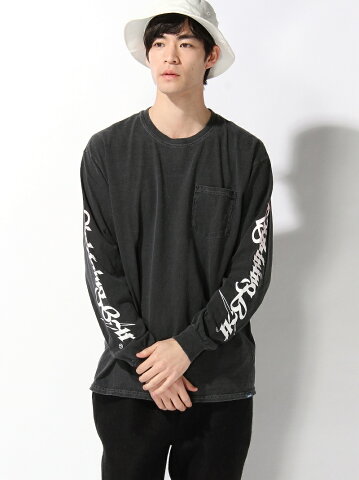 MAGIC NUMBER SURF GREMLIN BACK LOGO L/S TEE マジックナンバー カットソー【送料無料】