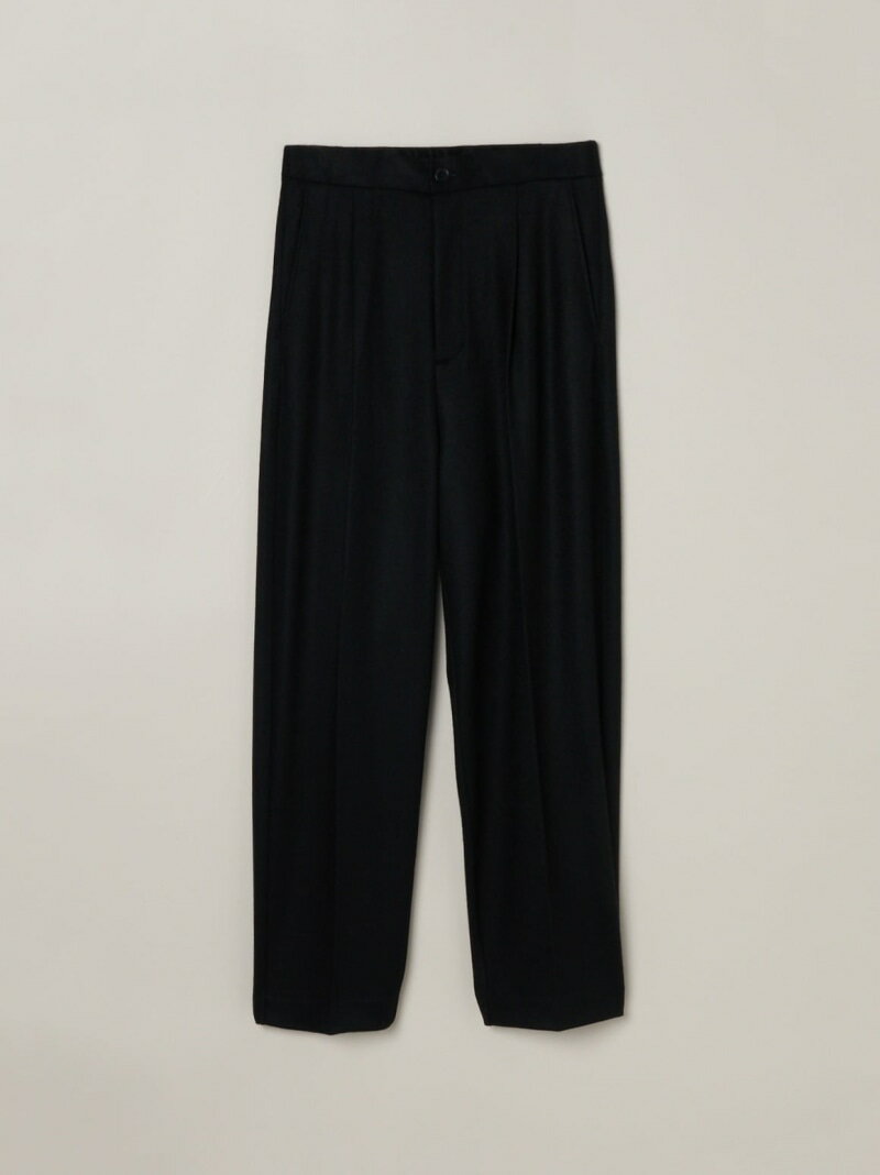 【SALE/50%OFF】three dots Men's wool pique jersey trousers スリードッツ パンツ その他のパンツ ブルー ブラック【RBA_E】【送料無料】
