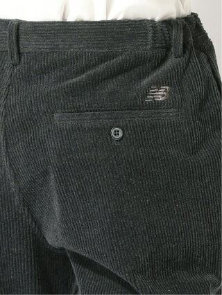 BEAMS MEN NEW BALANCE × BEAMS PLUS / 別注 コーデュロイ トラウザー ビームス ニューバランス コーデュロイパンツ グレー カジュアル ビームス メン パンツ/ジーンズ フルレングス グレー【送料無料】