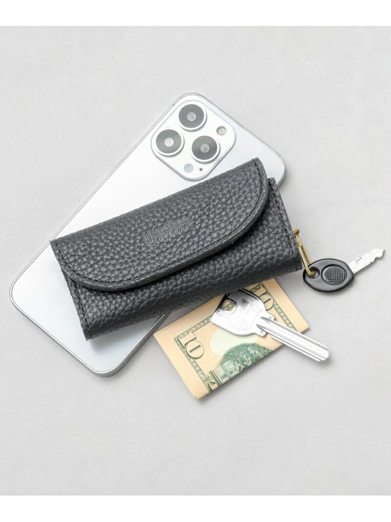 UNIVERSAL OVERALL シボレザー キーケース / 牛革 キーホルダー エー.エム.エス. ファッション雑貨 チ..