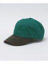 【SALE/40%OFF】SHIPS MEN 【SHIPS別注】SUBLIME: ストーン ウォッシュ フリー キャップ シップス 帽子 キャップ グリーン ネ...