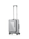 Samsonite 【公式】サムソナイト ジップリックスFT スピナー55 EXP シルバー サムソナイト バッグ スーツケース・キャリーバッグ ネイビー シル...