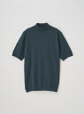JOHN SMEDLEY モックネック半袖コットンニットTシャツ | ARBER | 30G MODERN FIT ジョンスメドレー トップス ニット【送料無料...