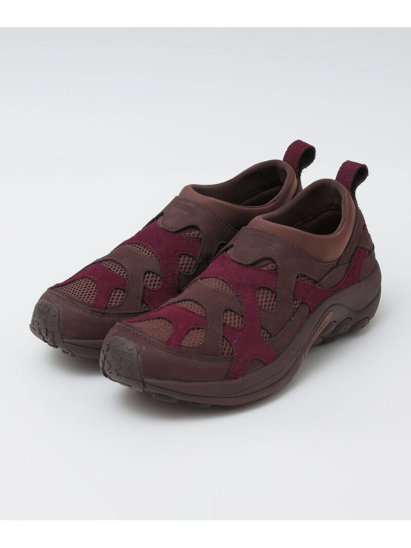 SHIPS MEN MERRELL 1TRL: JUNGLE MOC TWIST SE シップス シューズ・靴 スニーカー ワインレッド ブラック【送料無料】