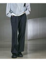 MAISON SPECIAL Prime Wide One-Tuck Wide Pants メゾンス ...