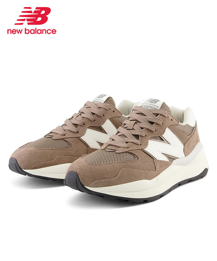 ニューバランス NEW BALANCE M5740ESB 57/40 BROWN ブラウン スニーカー レディース スエード シューズ レザー ロゴ 国内正規品 新作のサムネイル