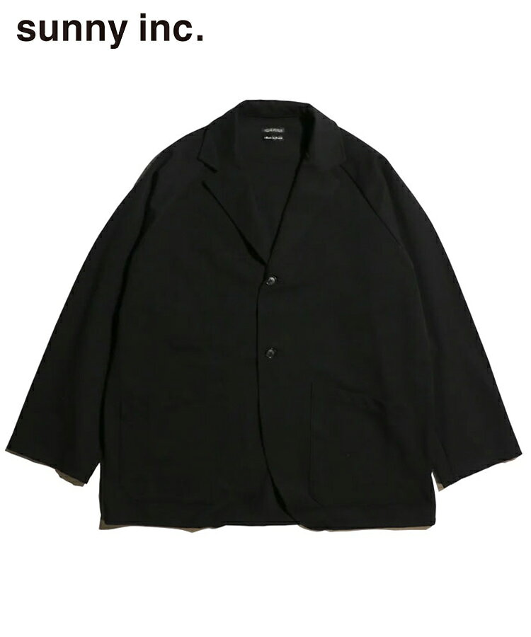 SUNNY INC サニーインク メンズ ジャケット NOTCH COLLAR JACKET OUTLAST ブラック SN23F00100 SUNNY SPORTS トップス テーラード シンプル 新作 長袖