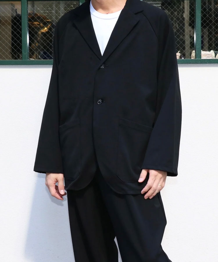 SUNNY INC サニーインク メンズ ジャケット NOTCH COLLAR JACKET OUTLAST ブラック SN23F00100 SUNNY SPORTS トップス テーラード シンプル 新作 長袖