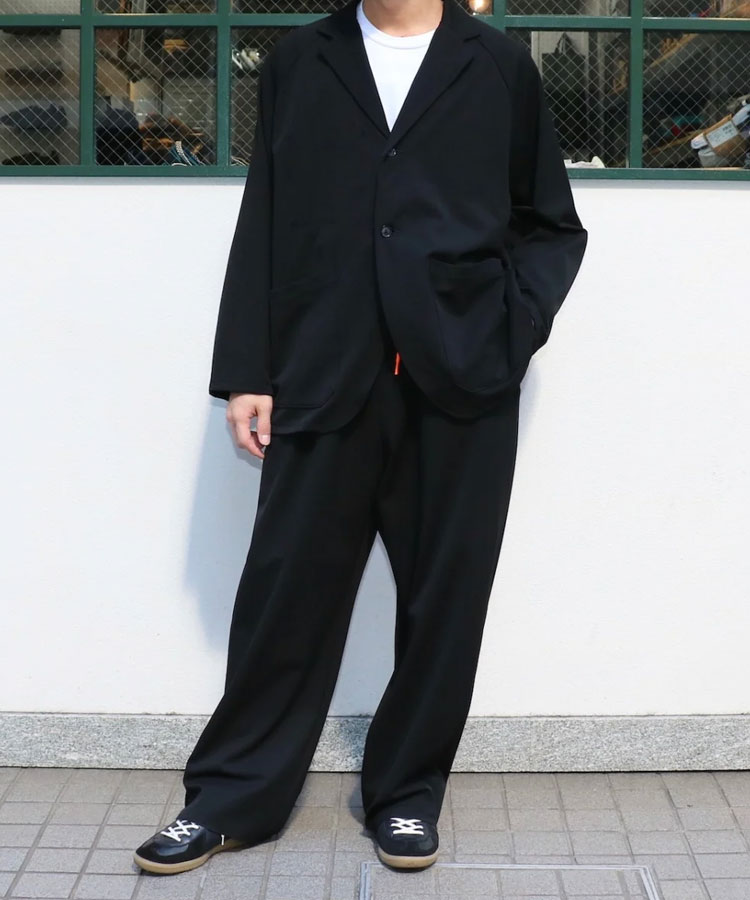 SUNNY INC サニーインク メンズ ジャケット NOTCH COLLAR JACKET OUTLAST ブラック SN23F00100 SUNNY SPORTS トップス テーラード シンプル 新作 長袖