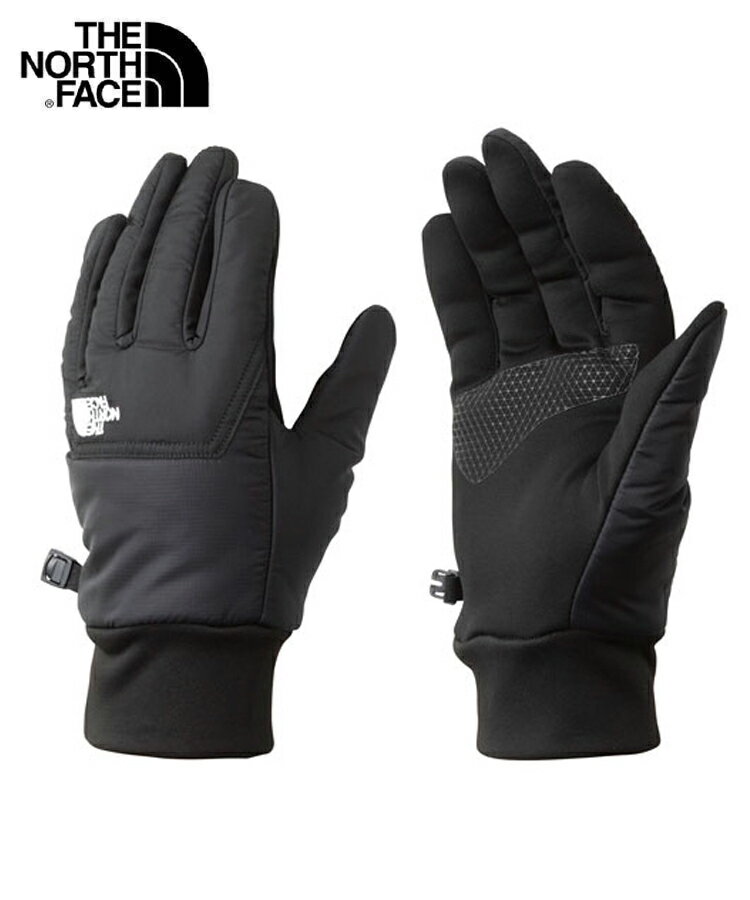 ノースフェイス THE NORTH FACE グローブ Nuptse Etip Glove ヌプシイーチップグローブ NN62310 ブラック K 手袋 ロゴ 定番 メンズ レディース アクセサリー