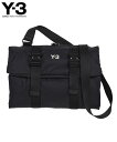 アディダス ウエストポーチ メンズ Y-3 ワイスリー メンズ ボディーバッグ Y-3 CONVERTIBLE CROSSBODY BAG IR5775 ブラック バッグ ウエストバッグ ウエストポーチ スポーティー リップストップ adidas yohji yamamoto ヨウジヤマモト