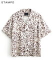 STAMPD X^vh Y Vc LEOPARD CAMP COLLAR BUTTONDOWN Ip[hvg SLA-M3341BD gbvX   I[vJ[ Vc