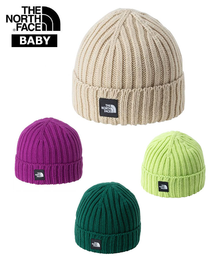 ノース ノースフェイス THE NORTH FACE カプッチョリッド ベビー Baby Cappucho Lid NNB42401 帽子 ニット帽 ニットキャップ キッズ 子ども 男の子 女の子｜正規品 2024 秋冬 新作 誕生日 ギフト プレゼント 雑貨 防寒 出産祝い
