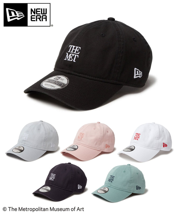 NEW ERA ニューエラキャップ ニューエラ キャップ レディースキャップ メンズキャップ 9TWENTY The Met ミニロゴ アイボリー メンズ レディース 帽子 おしゃれ 人気 サイズ調整 正規品 帽子 送料無料のサムネイル