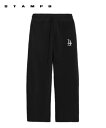 【スーパーSALE限定価格!50600円→25300円】STAMPD スタンプド メンズ パンツ LA 001 SWEATPANT ブラック SLA-M3892...