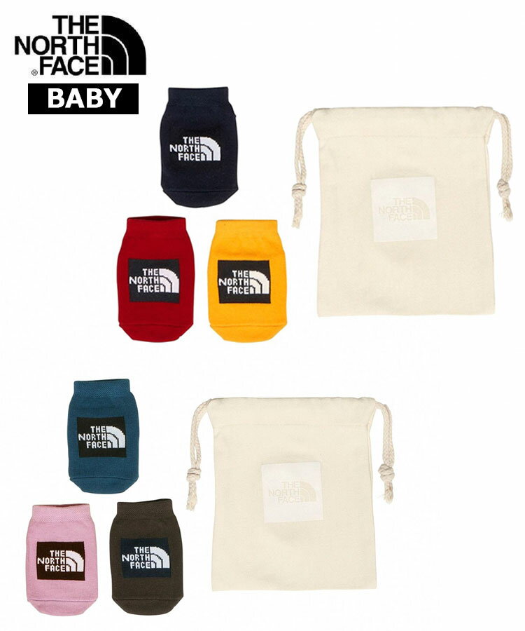 ノース ノースフェイス THE NORTH FACE 靴下 ユニセックス B Organic 3P オーガニック 3足セット ベビー NNB82313 ベビー用品 マタニティ sox ソックス 肌着｜正規品 2025 新作 出産準備 出産祝い ギフト プレゼント アウトドア 旅行