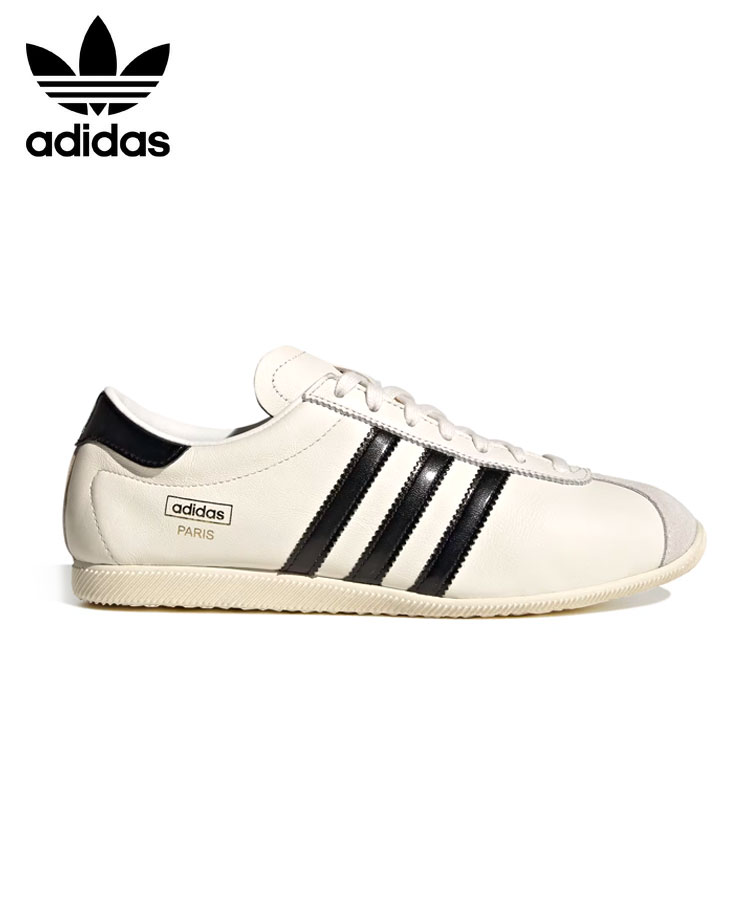 乐天商城 - 【10%OFFクーポン対象商品】アディダス adidas レディース スニーカー PARIS W コアホワイト IH6792 ONJ77 シューズ ローカット 新作 国内正規品 2026SS ロゴ 靴 くつ ユニセックス