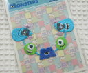 モンスターズ インク≪Monsters Inc≫ラインワッペン シールでもアイロンでもどちらでも接着OK！アップリケ/シール アイロン接着/入園入学/モンスターズインク/マイク/サリー/ディズニー/Disney/ピクサー/PIXAR/2wayワッペン/