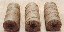 【HEMP TWINE】(ヘンプツイン)大玉 ピュアカラー【ヘンプ糸/ヘンプ紐】アクセサリー作りなどにおすすめ♪