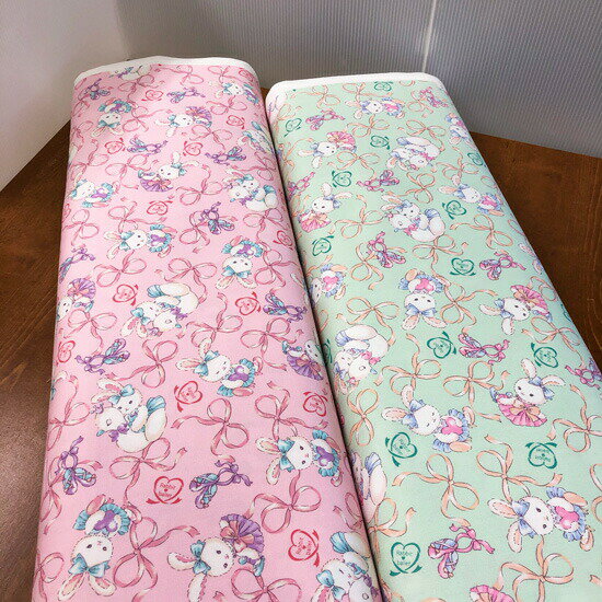 ＜＜Classical Modern Chou Chou＞＞『ラビットバレエ』のオックス生地/女の子/入園入学/スモック/レッスンバッグ/シューズバッグ/巾着袋/うさぎ/動物/バレエシューズ/ゴスロリ/ゆめかわ/クラシカルモダンシュシュ/N21