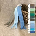 万能ファスナーフラットニットファスナー【20cm】薄く柔らかいので、お洋服や小物などにYKKファスナー