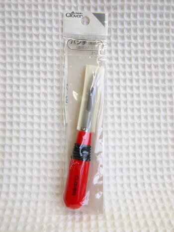 クロバー≪パンチ（鳩目打）≫（直径3ミリ）きれいな丸穴があけられます。