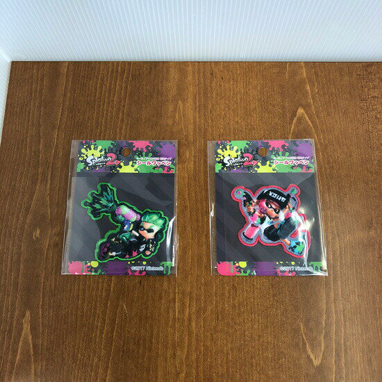 シール＆アイロン接着ワッペン/≪スプラトゥーン2≫Splatoon2/ワッペン/アップリケ/...