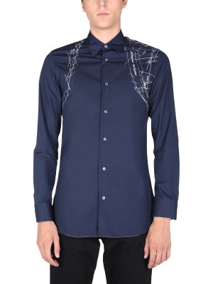 【正規取扱店】【送料無料】 アレキサンダー・マックイーン ALEXANDER McQUEEN 「HARNESS」シャツ メンズ 666262_QRO254200 【楽天海外通販】