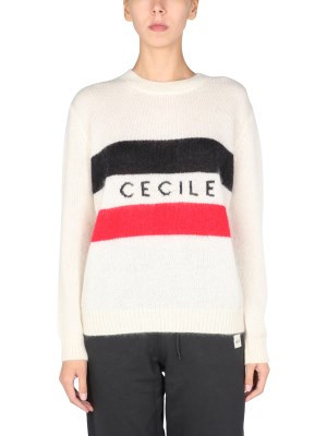【正規取扱店】【送料無料】エトレセシルEcirc;TRECEacute;CILEセーターレディースCECILESTRIPE-BKNIT_REDBLACK【楽天海外通販】