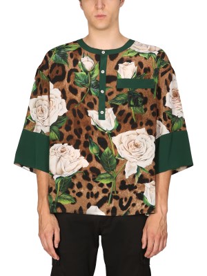 【正規取扱店】【送料無料】 ドルチェアンドガッバーナ DOLCE & GABBANA 「FLOWER」シャツ メンズ G5JR6Z_IS1NDHK3QE 【楽天海外通販】