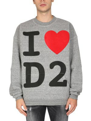 【正規取扱店】【送料無料】 ディースクエアード DSQUARED 「I LOVE D2」トレーナー メンズ S74GU0630_S25555858M 【楽天海外通販】