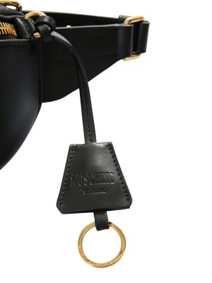 Moschino レザーウエストポーチ 海外直送 送料無料 Style Lux