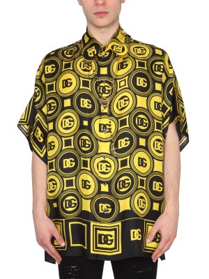 【正規取扱店】【送料無料】 ドルチェアンドガッバーナ DOLCE & GABBANA ロゴシャツ メンズ G5JM5T_FI18RHG3GS 【楽天海外通販】