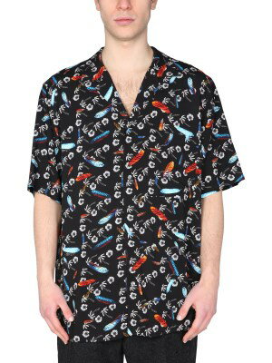  マルセロバーン MARCELO BURLON COUNTY OF MILAN 「HAWAII」シャツ メンズ CMGA069_S22FAB0011001 