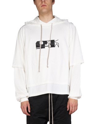 【正規取扱店】【送料無料】 リックオーウェンズ ダークシャドウ RICK OWENS DRKSHDW フードパーカー メンズ DU01B7281_RNEP41109 【楽天海外通販】