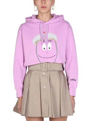 【正規取扱店】【送料無料】 PATOU PATOU 「BARBAPATOU」トレーナー レディース JE048_9999475L 【楽天海外通販】 【正規取扱店】【送料無料】 PATOU PATOU 「BARBAPATOU」トレーナー レディース JE048_9999475L 【楽天海外通販】