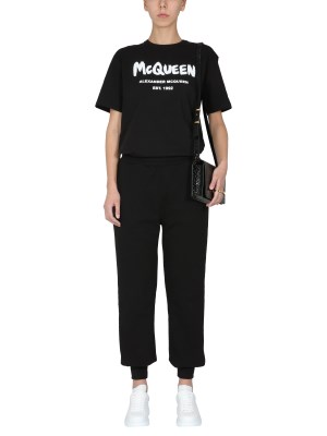 【正規取扱店】【送料無料】 アレキサンダー・マックイーン ALEXANDER McQUEEN ジョガーパンツ レディース 658545_QZAD50520 【楽天海外通販】