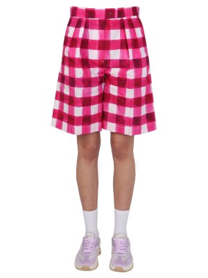 Cotton - 【正規取扱店】【送料無料】 エムエスジイエ MSGM 「CHECK」ショートパンツ レディース 3242MDB118C_22736014 【楽天海外通販】